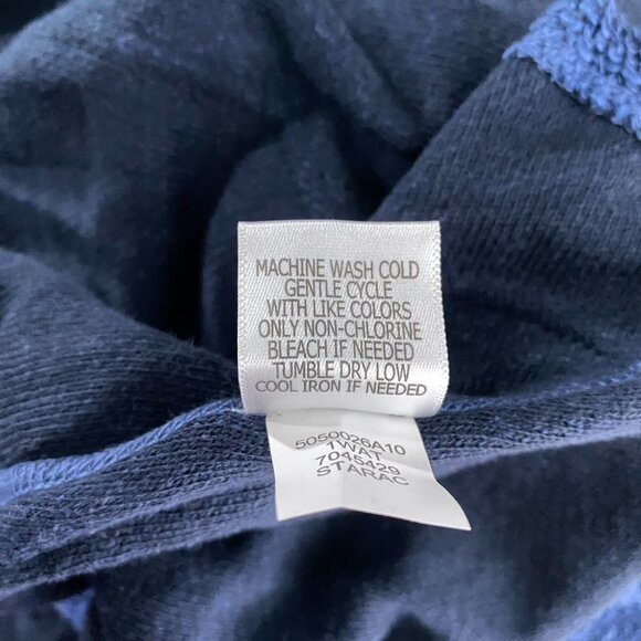 One World Reversible Open Cardigan Women's‎ 3X Blue Cotton Blend NWT CJ-1134 - Picture 14 of 15